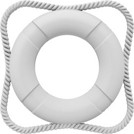 Ekena Millwork ROSC035X035VGAUF W x 3 H x 1/2" P Standard Medium Virginia Rosette, White