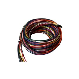 AC/DC Wire And Supply 14 AWG Automotive High Temp TXL Wire Stranded Copper Wire 11 Colors Made in USA (10 FT of Each Color)