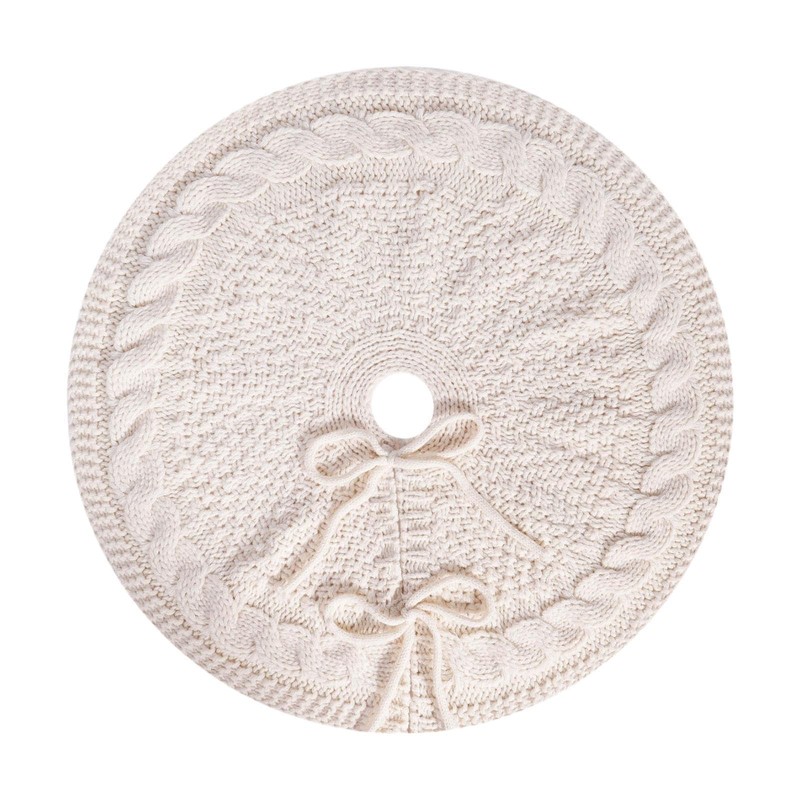 GARENDE 18 Inches Christmas Tree Skirt Decorations Tree Rug Xmas