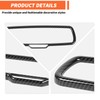 Carbon fiber Rear View Mirror Cover Trim Frame Interior Accessories