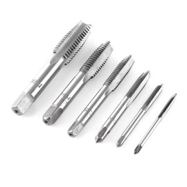 Thread Tap Tapping Tool Set High Hardness 12pcs M3 M4 M6 M8 M10 M12 Screw Thread Hand Tap Straight Flutes Great Tools Wood Plastic Aluminum