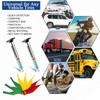 Tire Tread Depth Gauge Tool - Smart Color Coded Tire