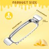 2Pcs Butter & Cheese Slicer Cutter, Stainless Steel Butter Cutter