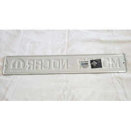 MOPAR or NO CAR Embossed Metal Sign Home Garage Wall Decor Open Road Black NEW