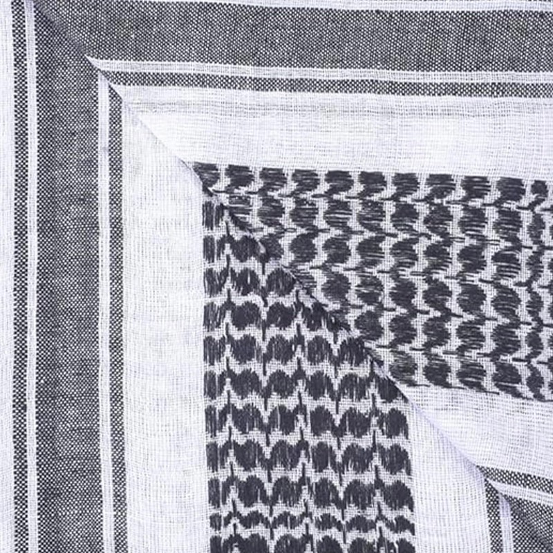 100% COTTON SHEMAGH - White - One size
