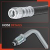 A-Premium Automatic Transmission Oil Cooler Line Hose Assembly Compatible with