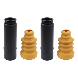 Dust Cover Set Shock Absorber Dust Cover Stop Buffer Dust Cap Rubber Bumper Rubber Suspension Rubber Buffer Rear Axle Rear Left and Right for Touran 1T1 for Touran 1T3
