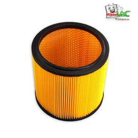 MisterVac Lamellar Filter Replacement Filter Compatible with Parkside PNTS 1500 C4