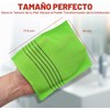 Mantones de baño exfoliantes asiáticos etreetowel etreetowel6 paquete de 6
