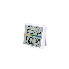 Technoline WS9472 Hygrometer Thermometer Humidity Meter Digital Room Thermometer Temperature Station Magnetic Holder Backlight Comfort Display