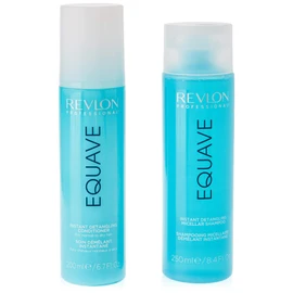 EQUAVE Pflegeset Hydro Nutritive Detangling Conditioner & Micellar Shampoo, 450 ml, entwirrender Leave-in Conditioner & Haarshampoo, 2-Phasen-Formel für normales bis trockenes Haar