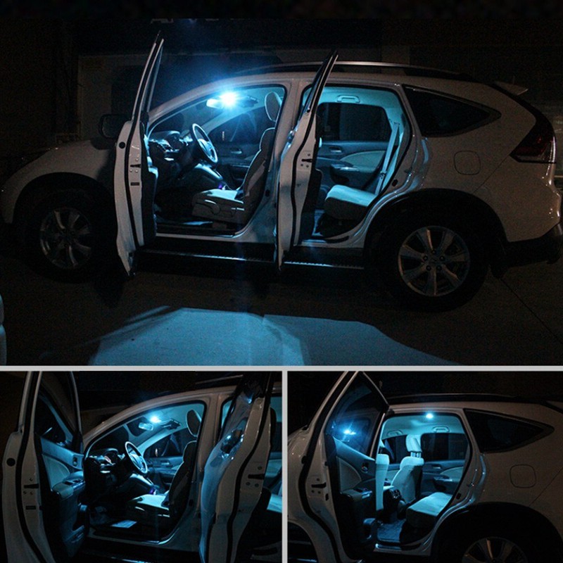skylightauto 18pcs LED Premium ICE Blue Light Interior Package Deal