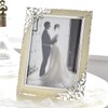 Chatani Metal Photo Frame 5X7 (253-765) Zinc Alloy White for
