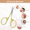 CGBE Professional Cuticle Scissors Extra Fine with Curved Tip, Cuticle