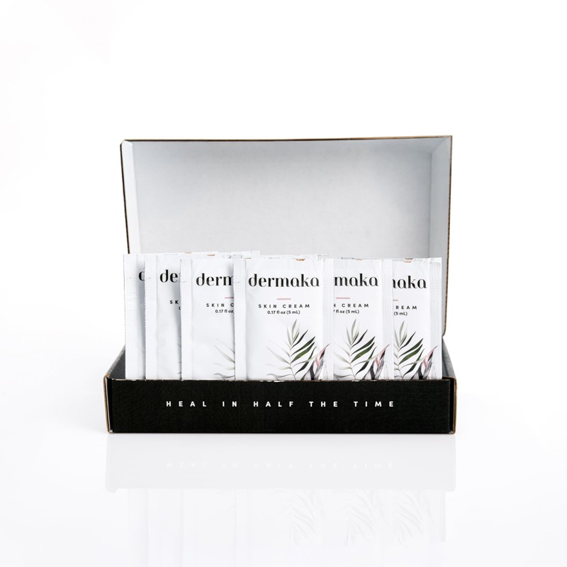Dermaka- Crema para la piel totalmente natural de 5 ml,