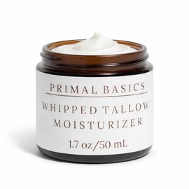 Bálsamo corporal/humectante de sebo de res con vainilla batida, 100% alimentado con pasto, terminado con pasto, para rostro, cuerpo, piel grasa, seca y sensible. Contiene vitaminas A, D, E y K.