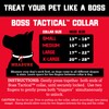 Boss Dog Tactical Collar, Hunter Orange, Large