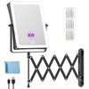 FASCINATE 5000mAh Rechargeable Wall Mounted Makeup Mirror with Lights, 8.7