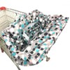 Foldable Multi Function Baby Shopping Cart Cover Cushion Infant Trolley