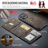 XYAJUANG Compatible with Iphone16 Pro Max，The 2 in 1 Detachable