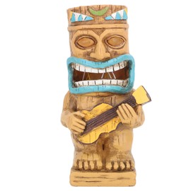 Totem Statues Solar Light Resin Garden Solar Light Ornament For Outdoor Home Lawn Yard