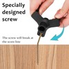 105PCS Squeaky Floor Repair Kit with 5 Tools and 100