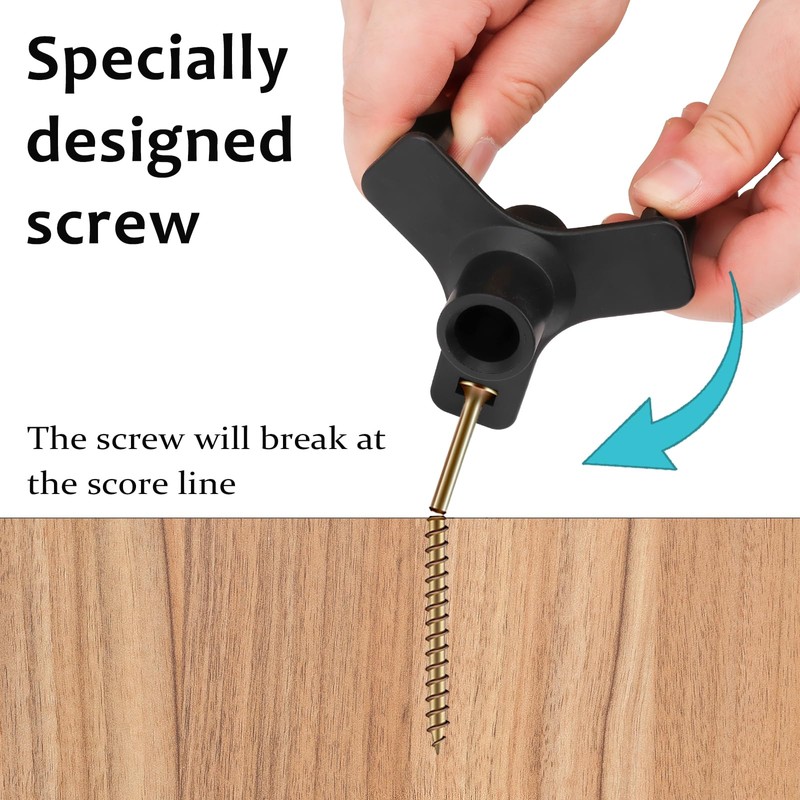 105PCS Squeaky Floor Repair Kit with 5 Tools and 100