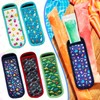 SLEILIN 6-Piece Ice Pop Neoprene Insulator Sleeves, Kids' Multicolor Ice