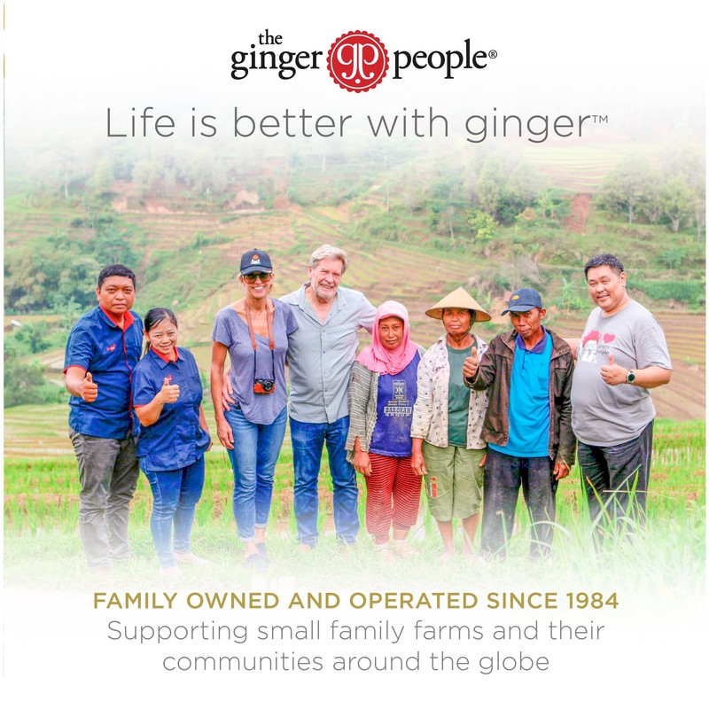 GIN GINS Lemon Ginger Chews – Natural Fresh Ginger Candy