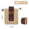 Nail Bag Waist Bag Tool Bag Dump Pouch Foldable Utility