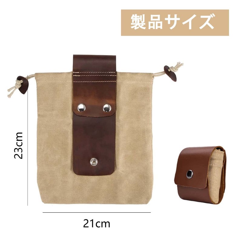 Nail Bag Waist Bag Tool Bag Dump Pouch Foldable Utility