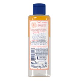 Acqua alle Rose, Acqua Micellare Bifase Illuminante per Pelli Spente o Opache, Deterge ed Energizza la pelle con Vitamina C di Rosa Canina, Efficace sul Trucco Waterproof, 200 ml