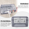 YOLUFER Flip Weatherproof Cover Outlet Cover, Electrical Power Outlet Cover,