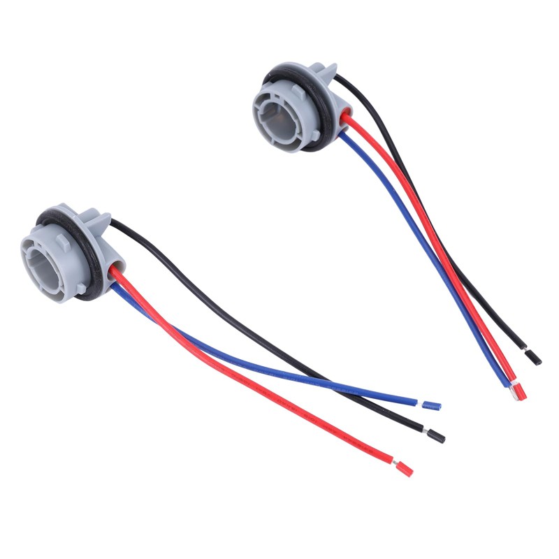1157 LED Bulb Socket Plug, 4PCS Waterproof Turn Signal Brake