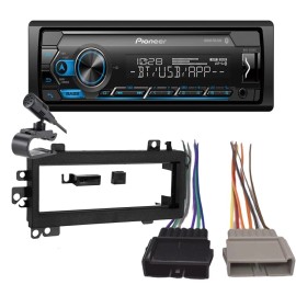 Pioneer Single Din Bluetooth Car Stereo MVHS322BT Kit for 1994-2001 Dodge RAM