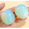 QINJIEJIE Pack of 2 Opal Stones Tumbled Stones Natural Gemstone