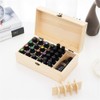 Gracelaza 36 Slots Wooden Essential Oil Organizer - Holds 5