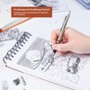 Nicpro 0.7 mm Art Mechanical Pencils Set, 6 PCS Metal