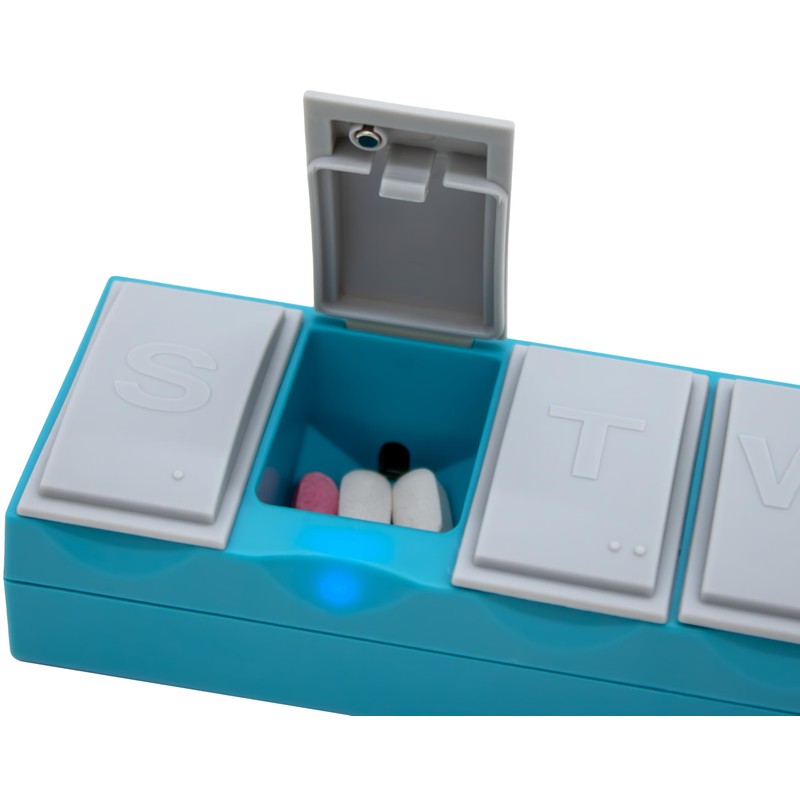 e-Pill Sync Smart Pillbox – Automatic Self-Learning Pill Organizer with