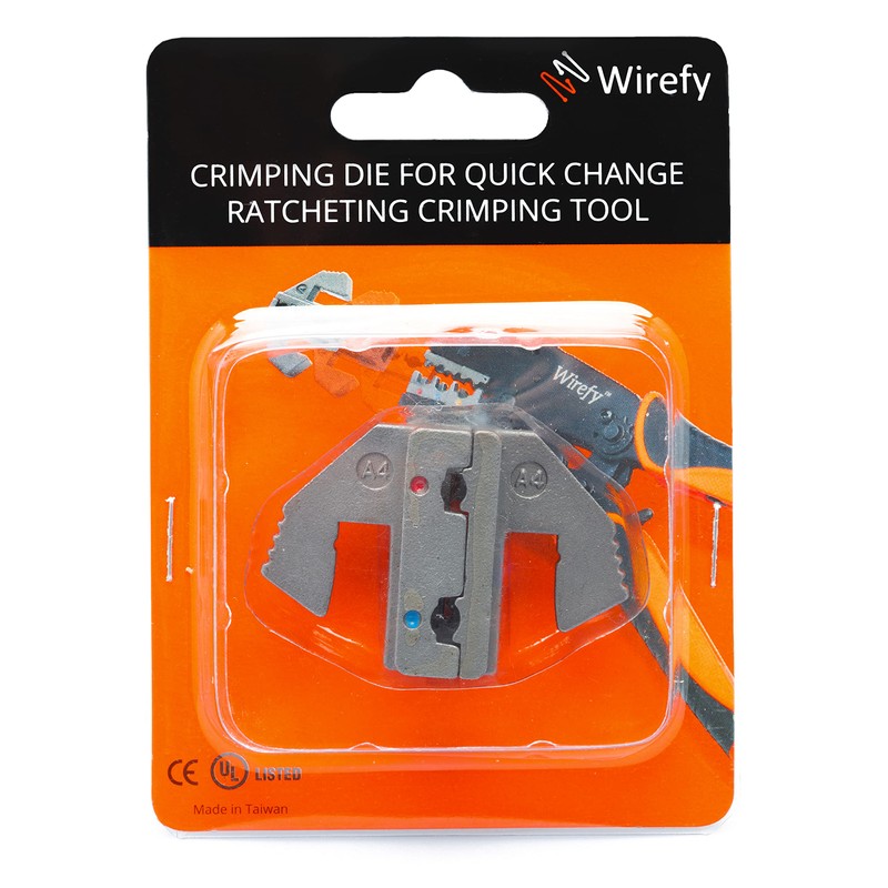 Wirefy Crimping Attachment for Insulated Flag Terminals 0.5-1.5 mm²