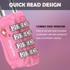 Diyife TSA Luggage Locks, [Updated Version] 4-Digit Security Padlock, [2