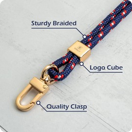 SENLLY Bracelet Lanyard for Keys, ID Badge, Wallet, Short Hand Strap, Car Key Ring for Women and Men, 301 Captain