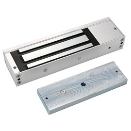 Electromagnetic Lock 1200LBS 500KG Holding Force 5 Wire Signal Output LED Electric Magnetic Door Lock 12V Fail Safe NC Mode for Access Control System