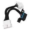 0.15m 16Pin OBD2 Splitter Extension Y Cable Male to Dual