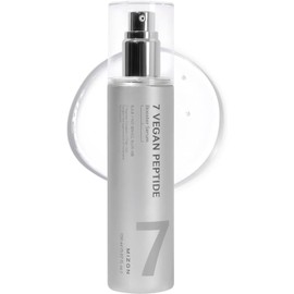 MIZON 7 Vegan Peptide Booster Serum 150 ml – serum facial coreano con péptidos veganos y niacinamida – hidratante ligero para poros y textura de piel – skincare coreano para todo tipo de piel