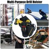 MELOTOUGH Drill Holster Impact Driver Holster with Bit Pouch Heavy