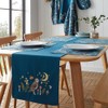 Catherine Lansfield Enchanted Twilight Animals Cotton Dining Table Runner, Navy