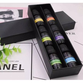 Beautiful Esencess Aceites Esenciales Aromaterapia 100% Natural Set 6 Piezas