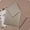 Netuno 25 Square Envelopes Olive Green 153 x 153 mm