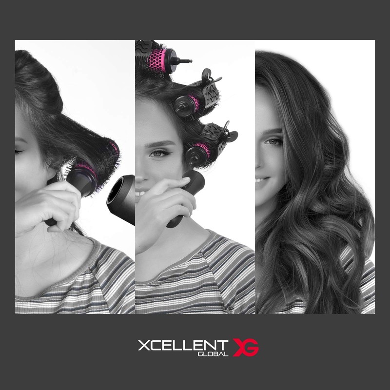Round Brush Set for Blow Drying - Round Hair Brush